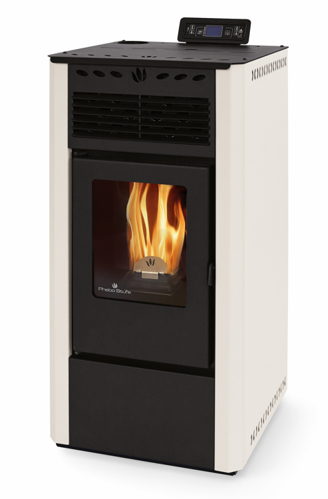 Poêle à granules - ORIGINE PHEBO Aurora 5S-8 7.5 kW
