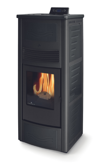 Poêle à granules en céramique - ORIGINE PHEBO Calipso 12.7 kW