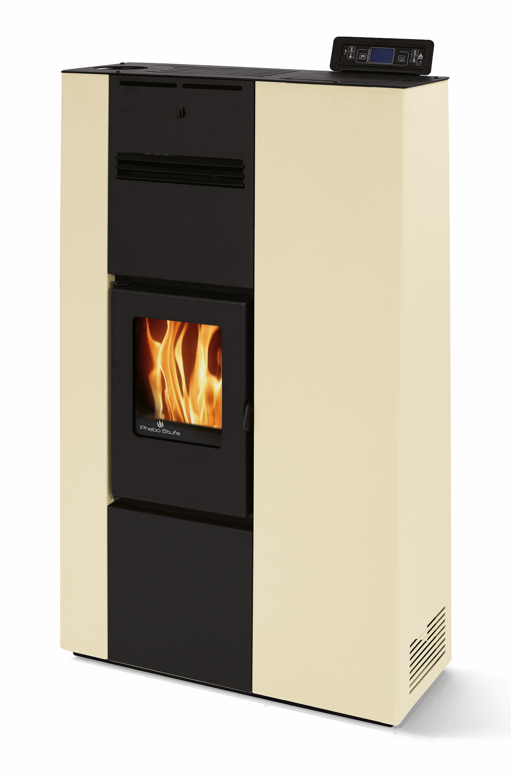 Poêle à granules extra plat - ORIGINE PHEBO Fenice 4.7 kW