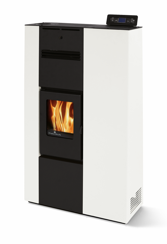 Poêle à granules extra plat - ORIGINE PHEBO Fenice 4.7 kW