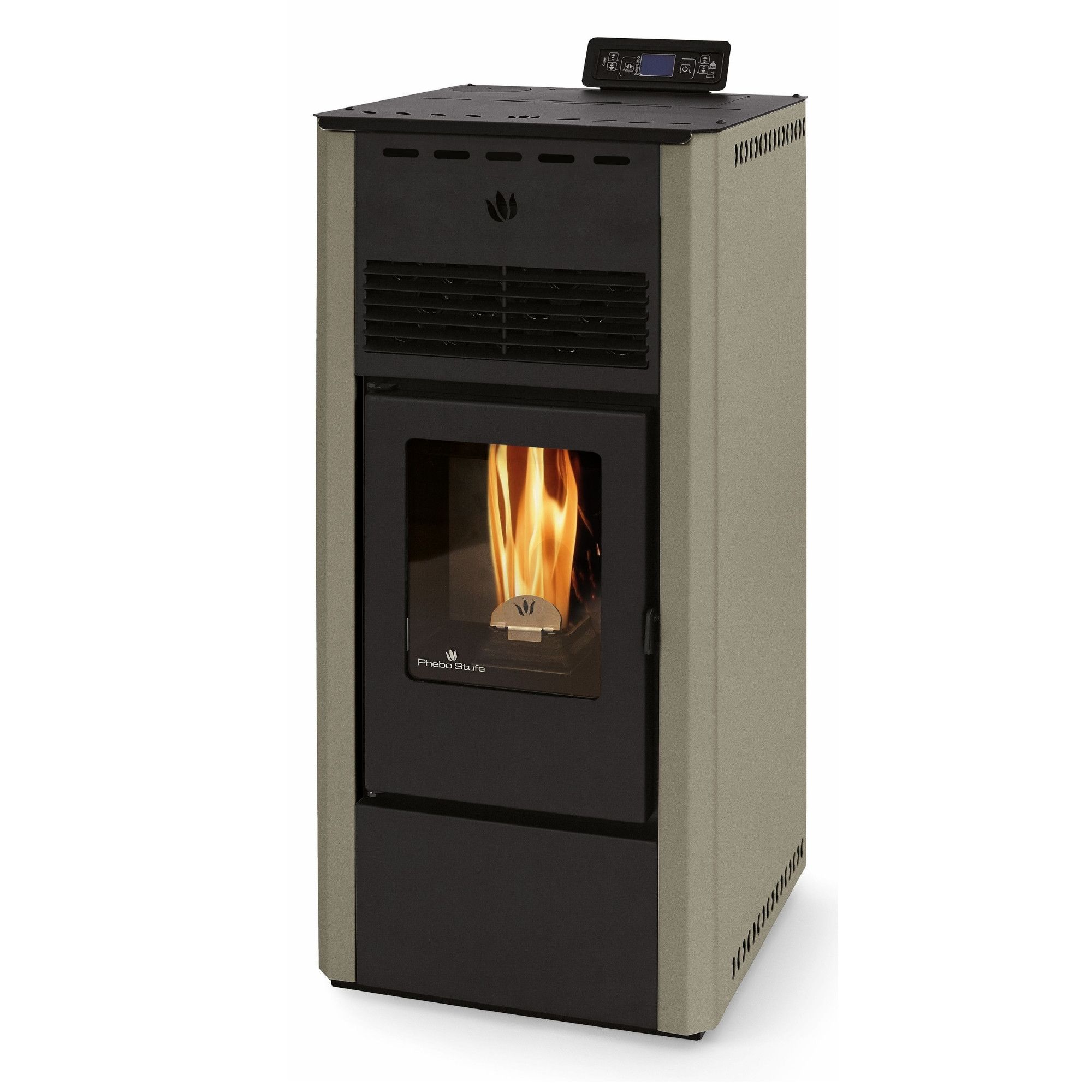 Poêle à granulés ventilé - ORIGINE PHEBO Afrodite 5S-XL 7.5 kW