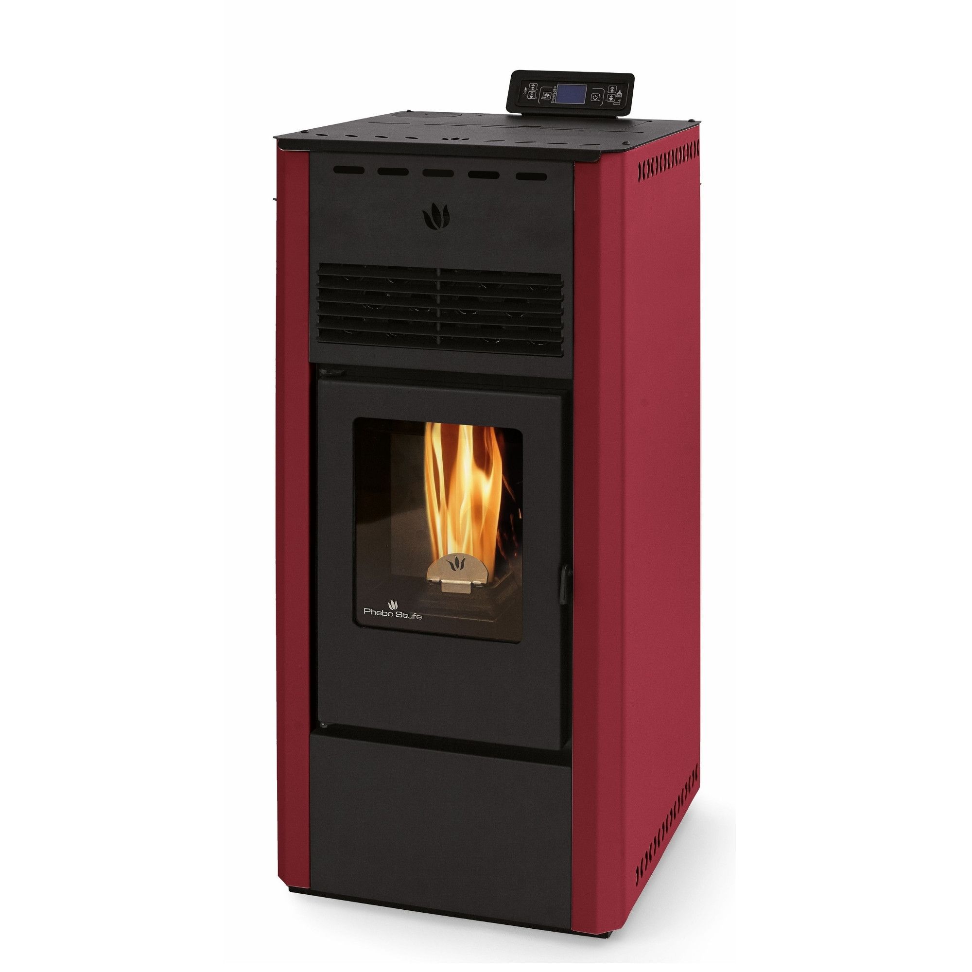 Poêle à granulés ventilé - ORIGINE PHEBO Afrodite 5S-XL 7.5 kW