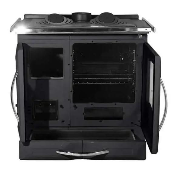 Cuisinière à bois en fonte - LA NORDICA Suprema 4.0 9 kW