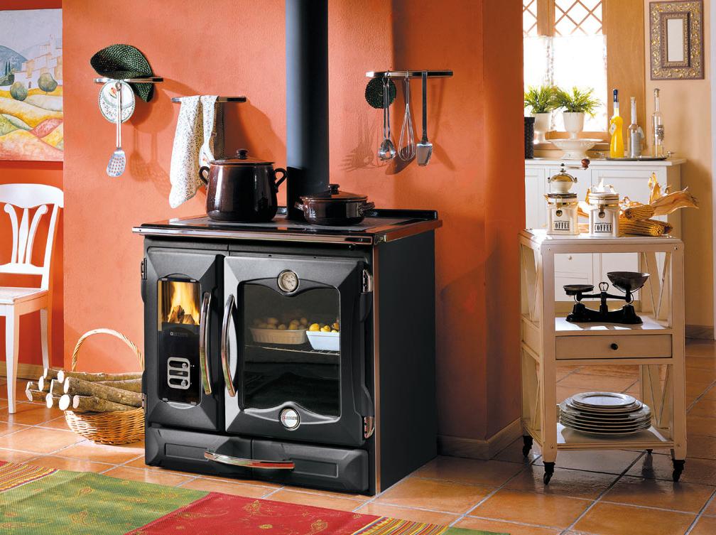 Cuisinière à bois en fonte - LA NORDICA Suprema 4.0 9 kW