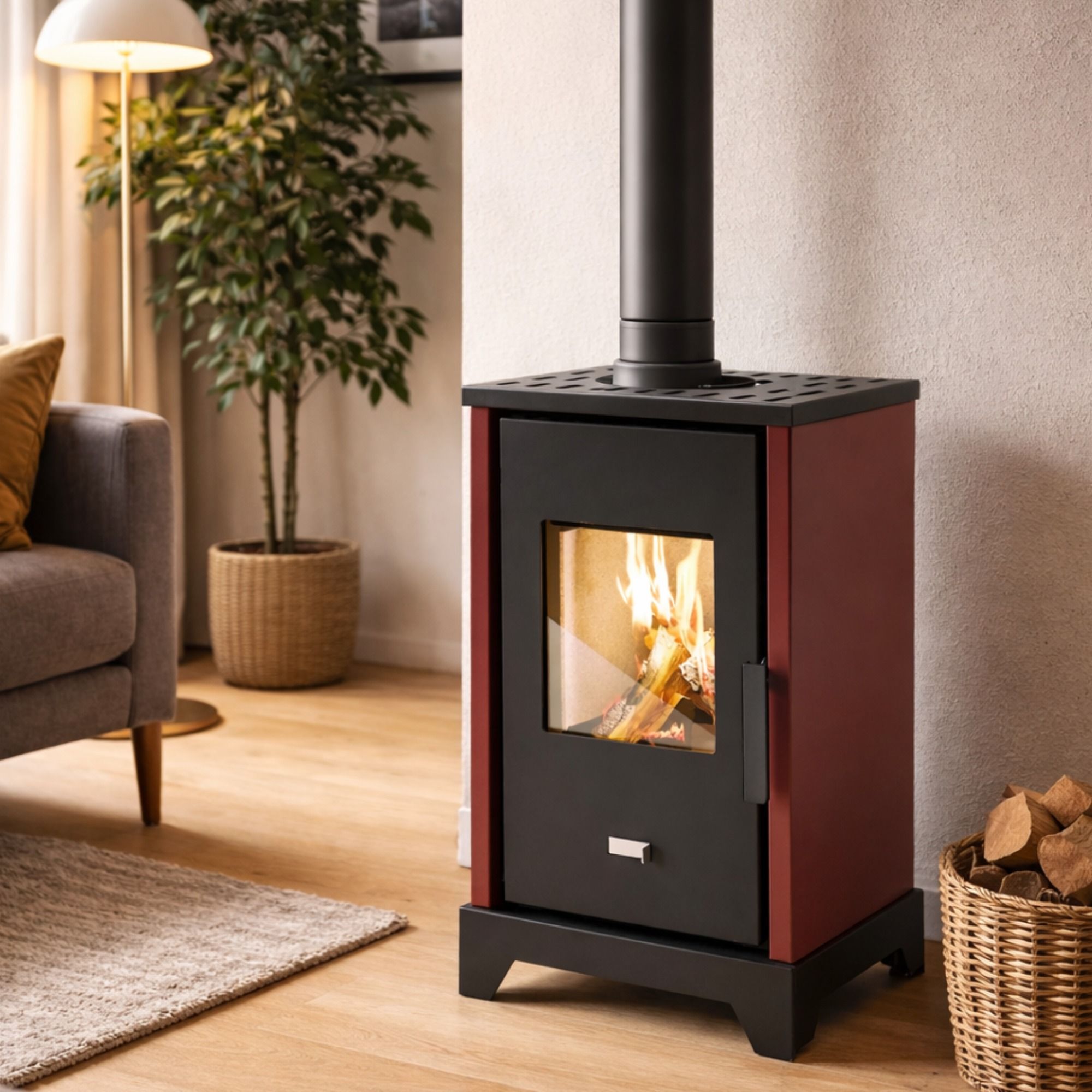 Poêle à bois - PUNTO FUOCO Anya 5 kW