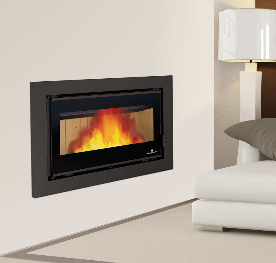 Insert à bois ventilé canalisable - BRONPI Florida - PV 14 kW