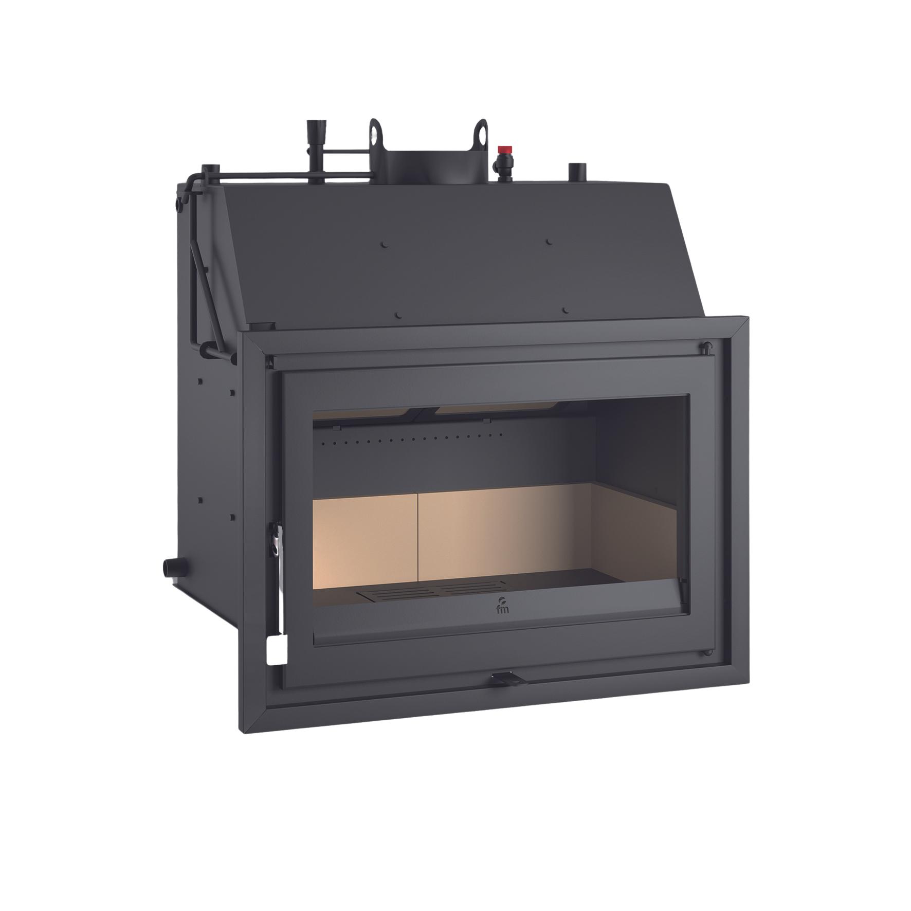 Insert à bois chauffage central - FIREMATIC HIDRO-80 19 kW