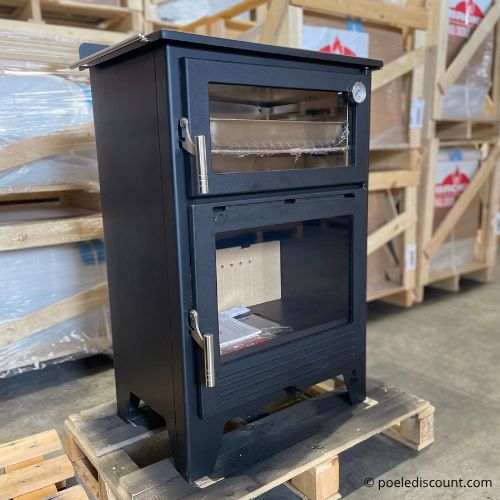 Cuisinière à bois avec four - FIREMATIC Montana 9.5 kW