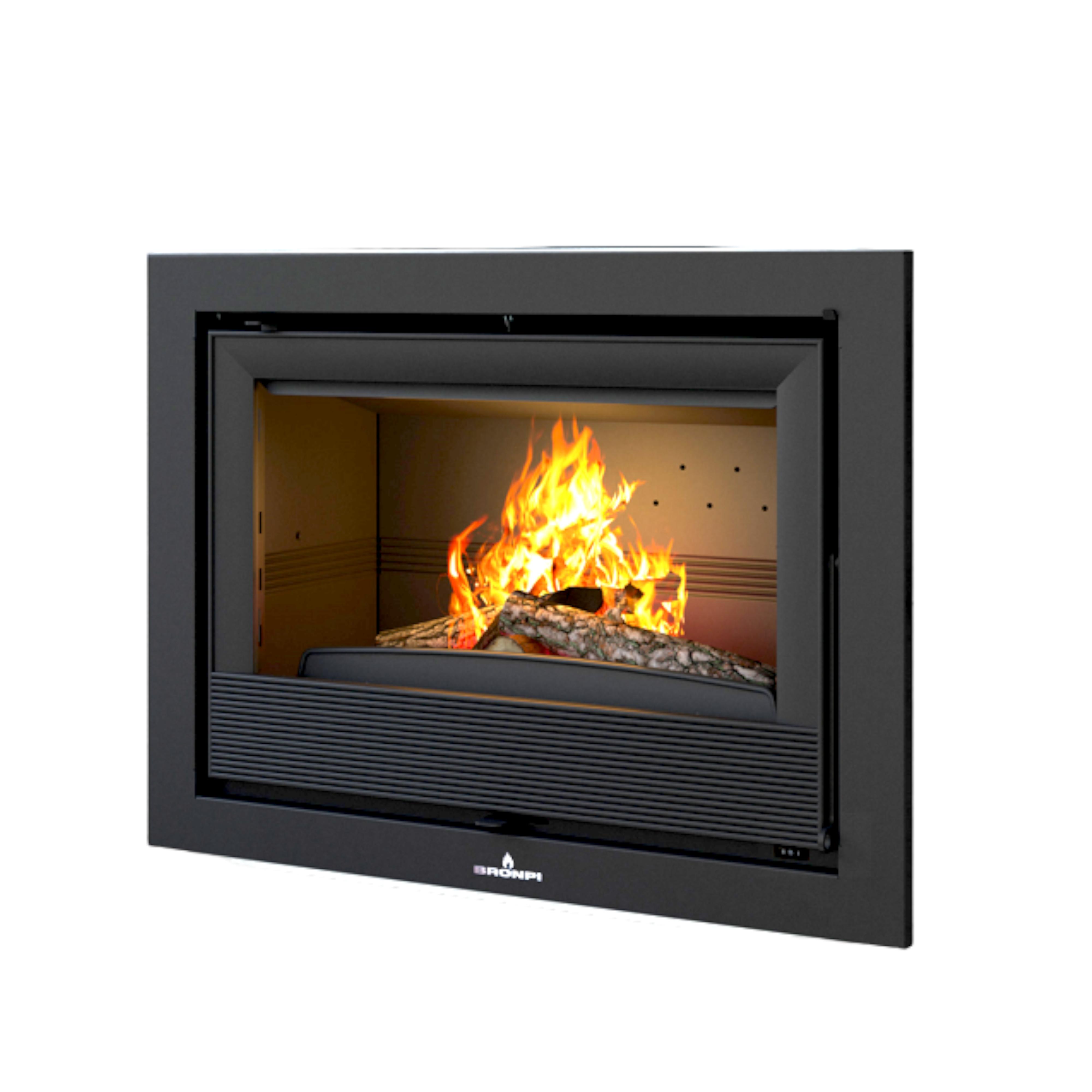 Insert à bois ventilé canalisable - BRONPI Paris 70 12 kW