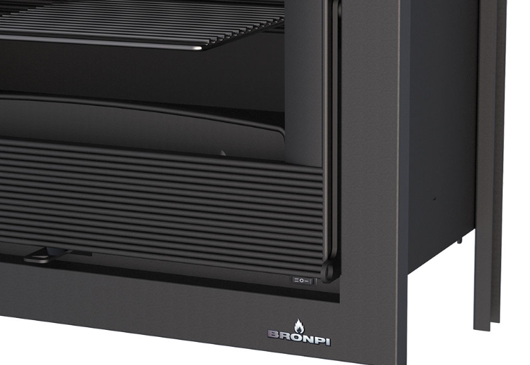 Insert à bois ventilé canalisable - BRONPI Paris 70 12 kW