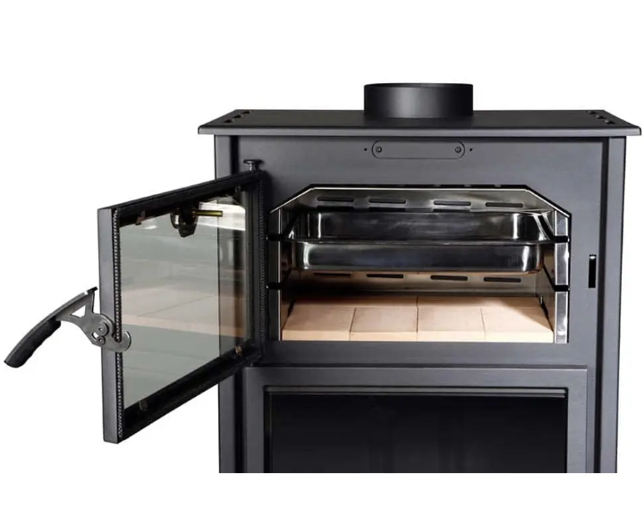 Poêle à bois raccordable avec four - BRONPI Suiza 14 kW