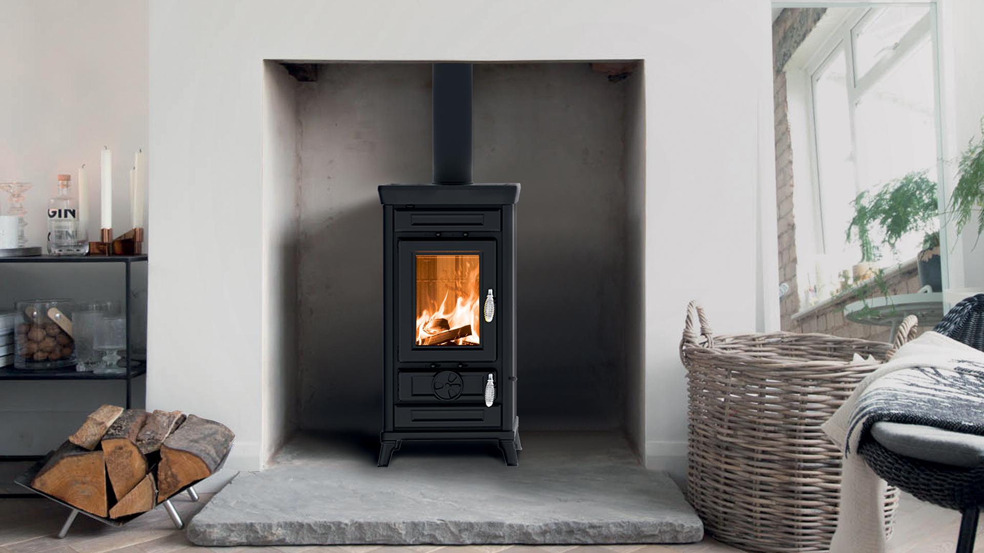 Poêle à bois en fonte - THERMOROSSI Sofia Evo Easy 7.4 kW