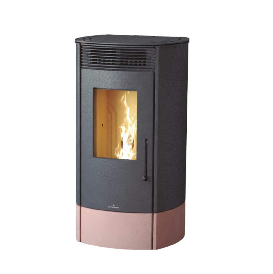 Poêle à granulés canalisable - BRONPI Trebol 8 kW