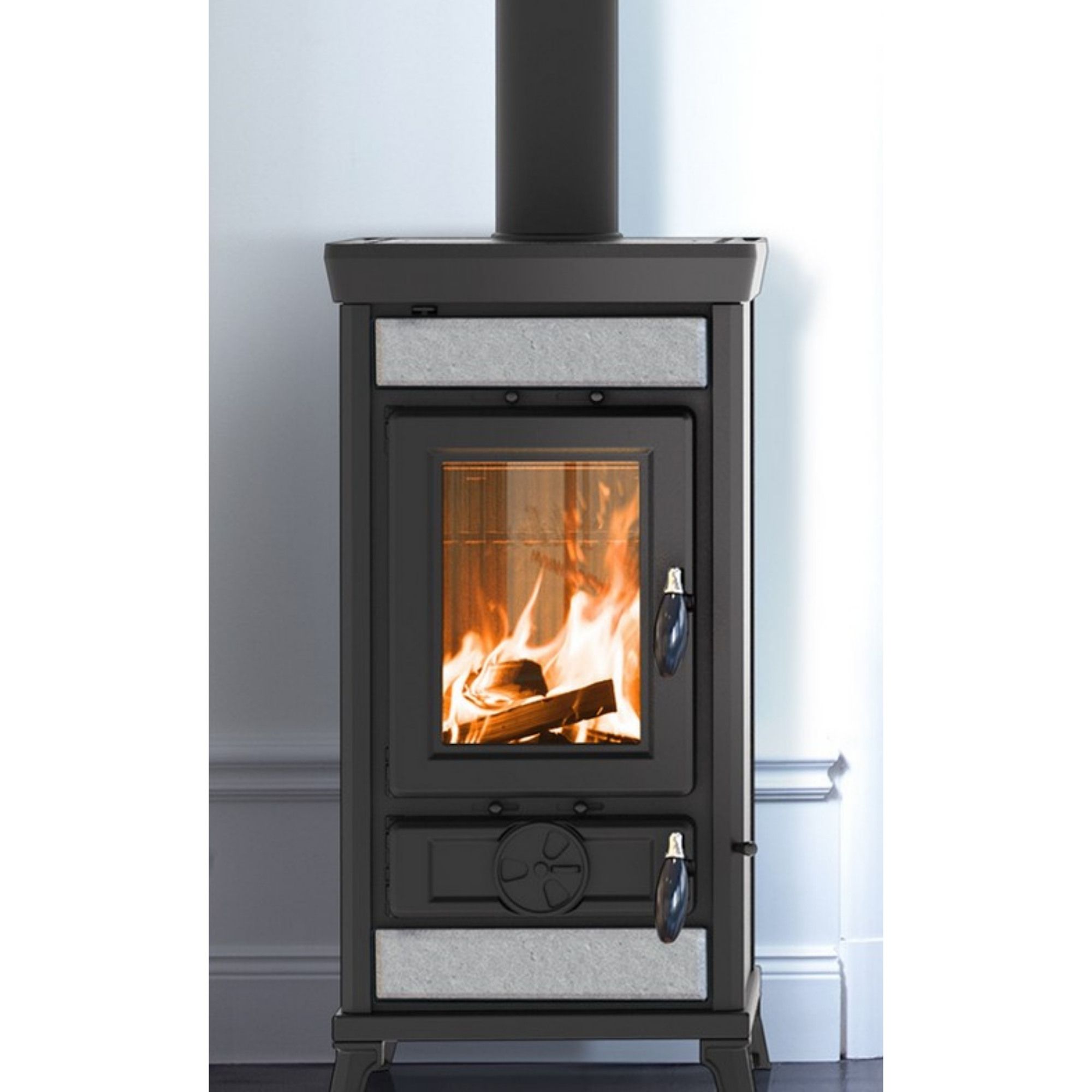 Poêle à bois en pierre - THERMOROSSI Sofia Evo 6 Stone 7.5 kW