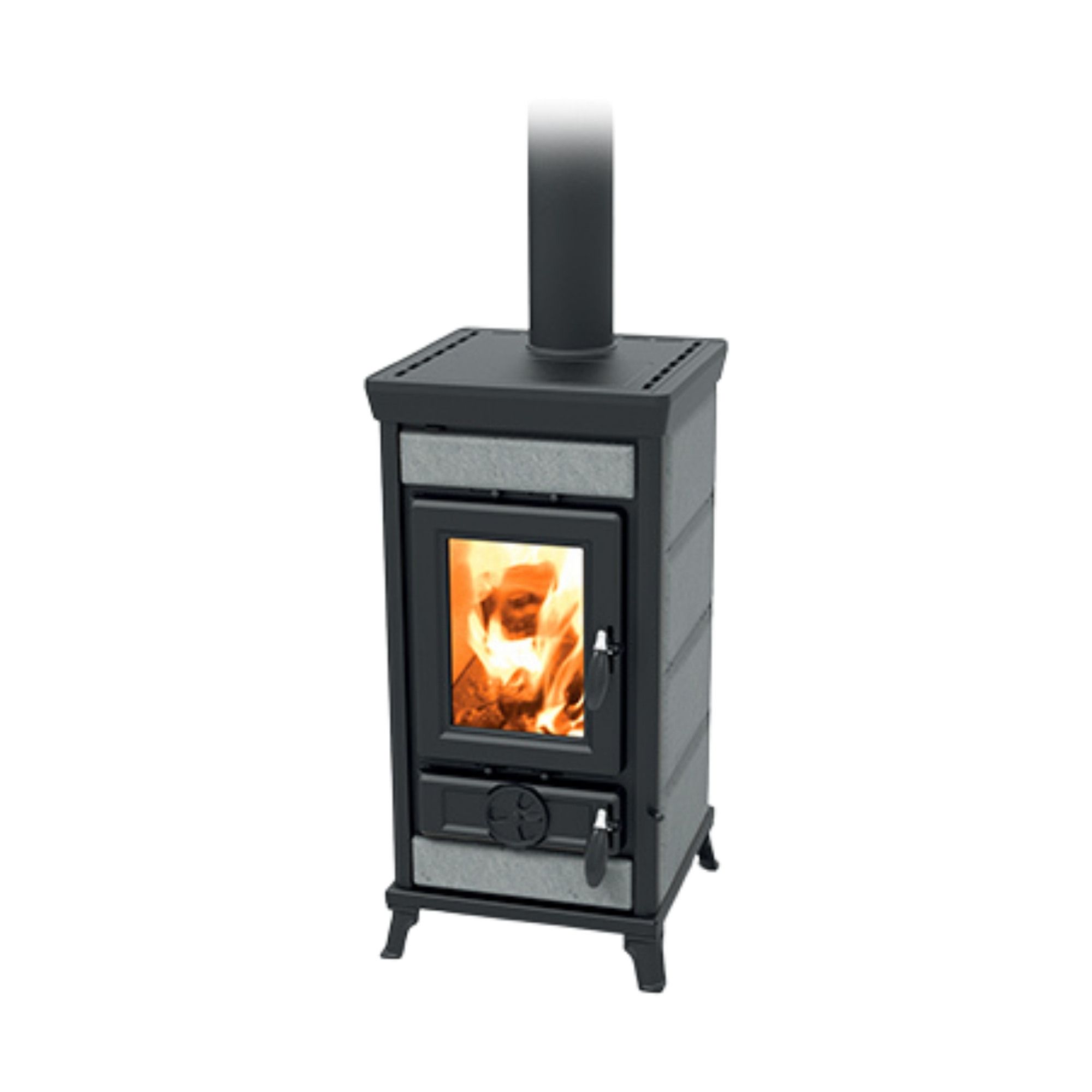Poêle à bois en pierre - THERMOROSSI Sofia Evo 6 Stone 7.5 kW