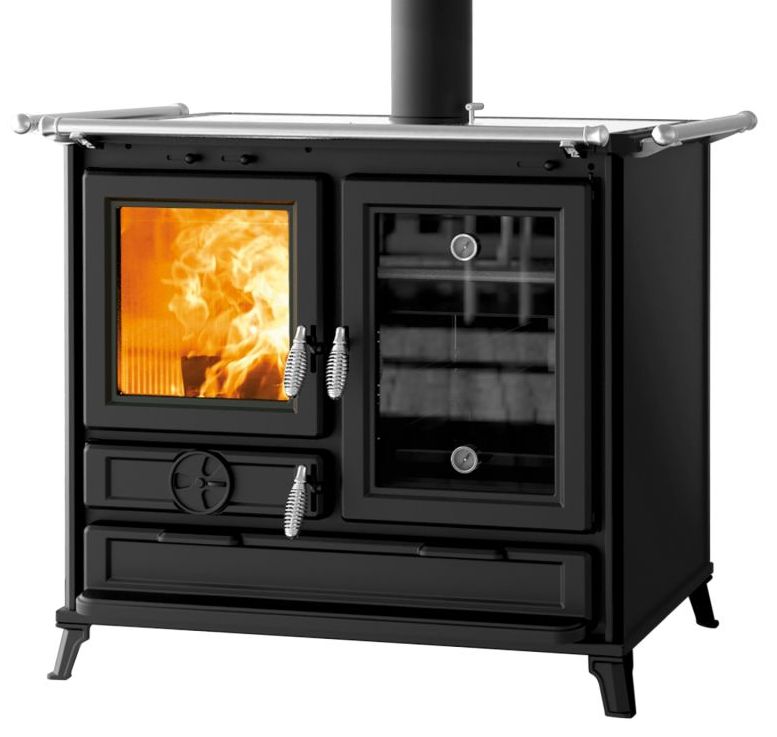 Cuisinière à bois en fonte - THERMOROSSI Margot Evo 12.1 kW